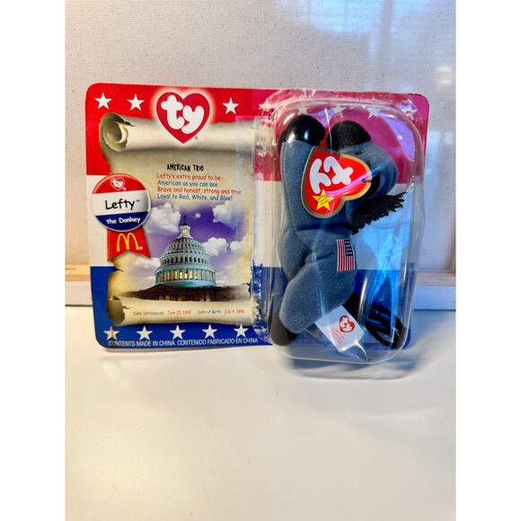 TY BEAR McDonald's Collection Lefty the Donlkey - Picture 1 of 3